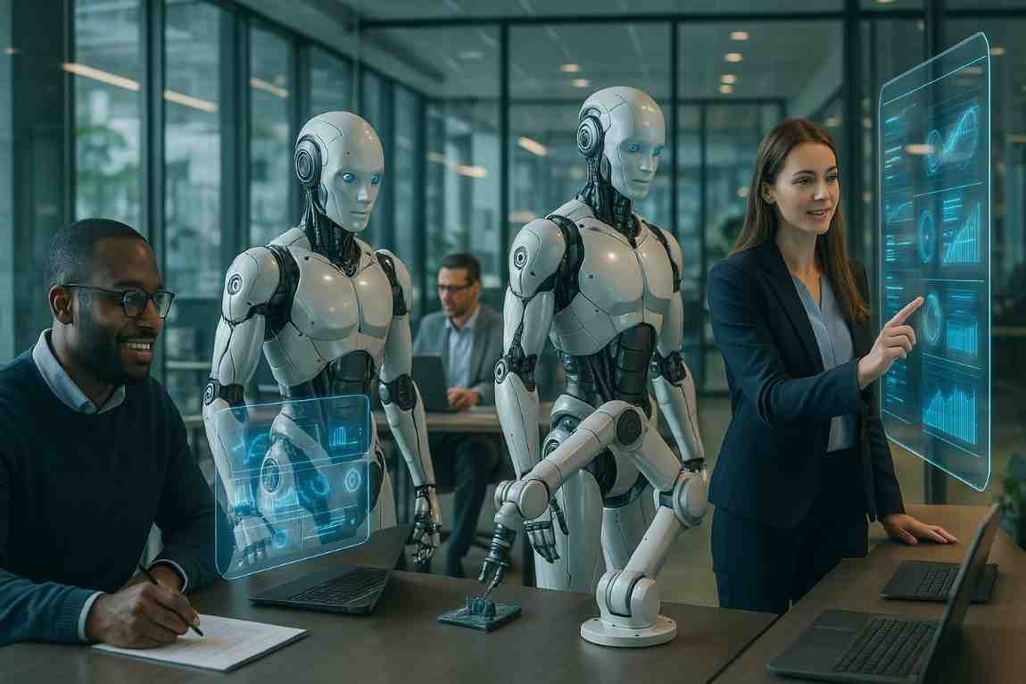 Automation in the Workplace: Will Robots Replace Humans or Empower Them?